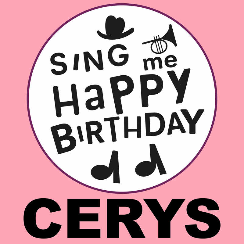 Sing Me Happy Birthday Cerys - Album Cover