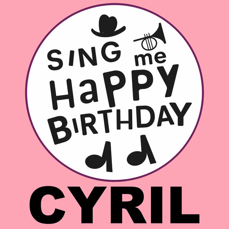Sing Me Happy Birthday Cyril - Album Cover
