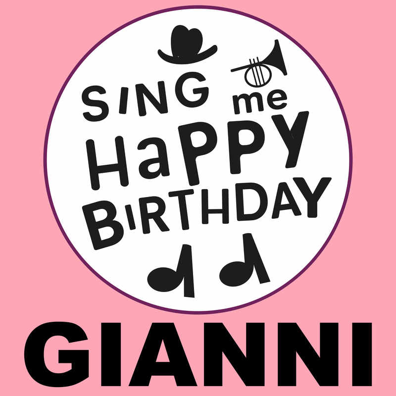 Sing Me Happy Birthday Gianni - Album Cover