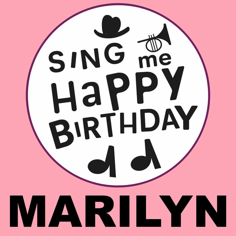 Sing Me Happy Birthday Marilyn - Album Cover
