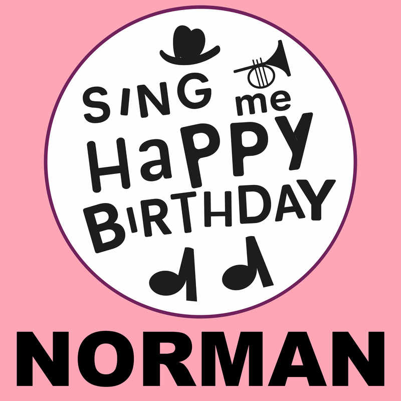 Sing Me Happy Birthday Norman - Album Cover