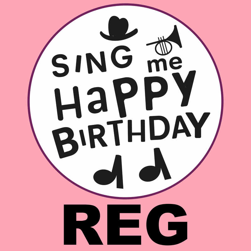 Sing Me Happy Birthday Reg - Album Cover
