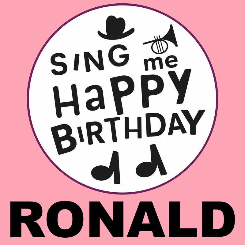 Sing Me Happy Birthday Ronald - Album Cover