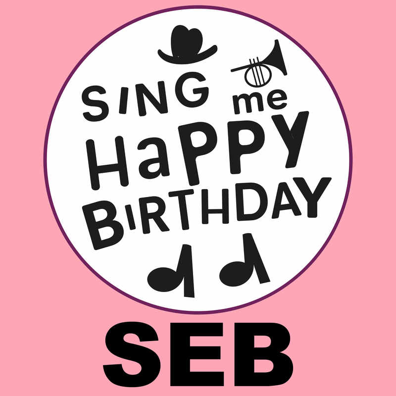 Sing Me Happy Birthday Seb - Album Cover