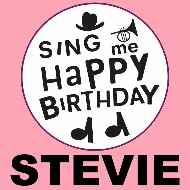 Sing Me Happy Birthday Stevie - Album Cover