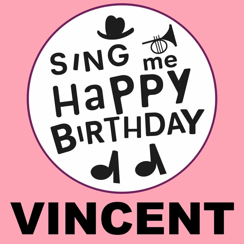 Sing Me Happy Birthday Vincent - Album Cover