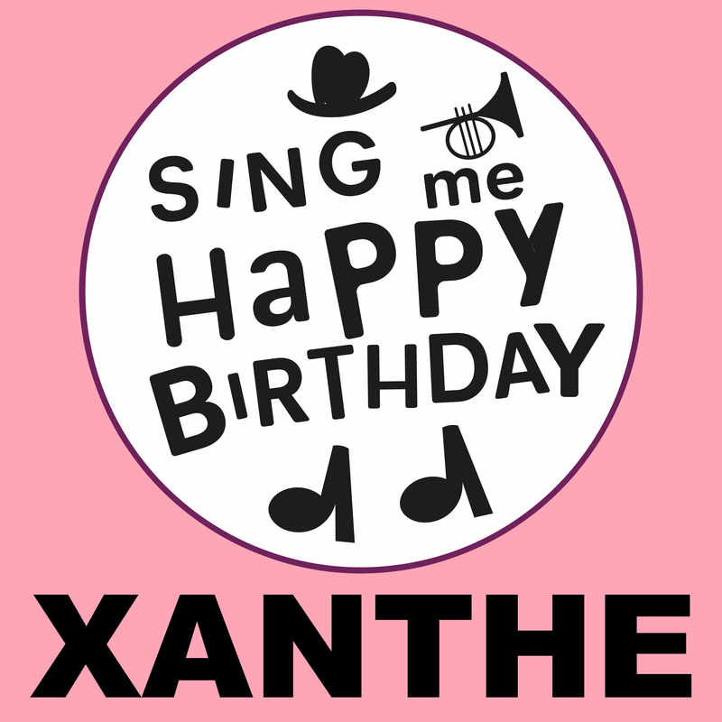 Sing Me Happy Birthday Xanthe - Album Cover
