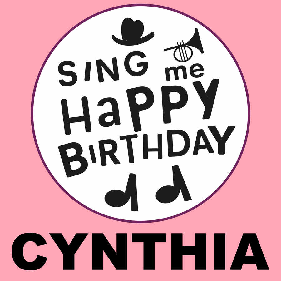 Sing Me Happy Birthday Cynthia - Album Cover