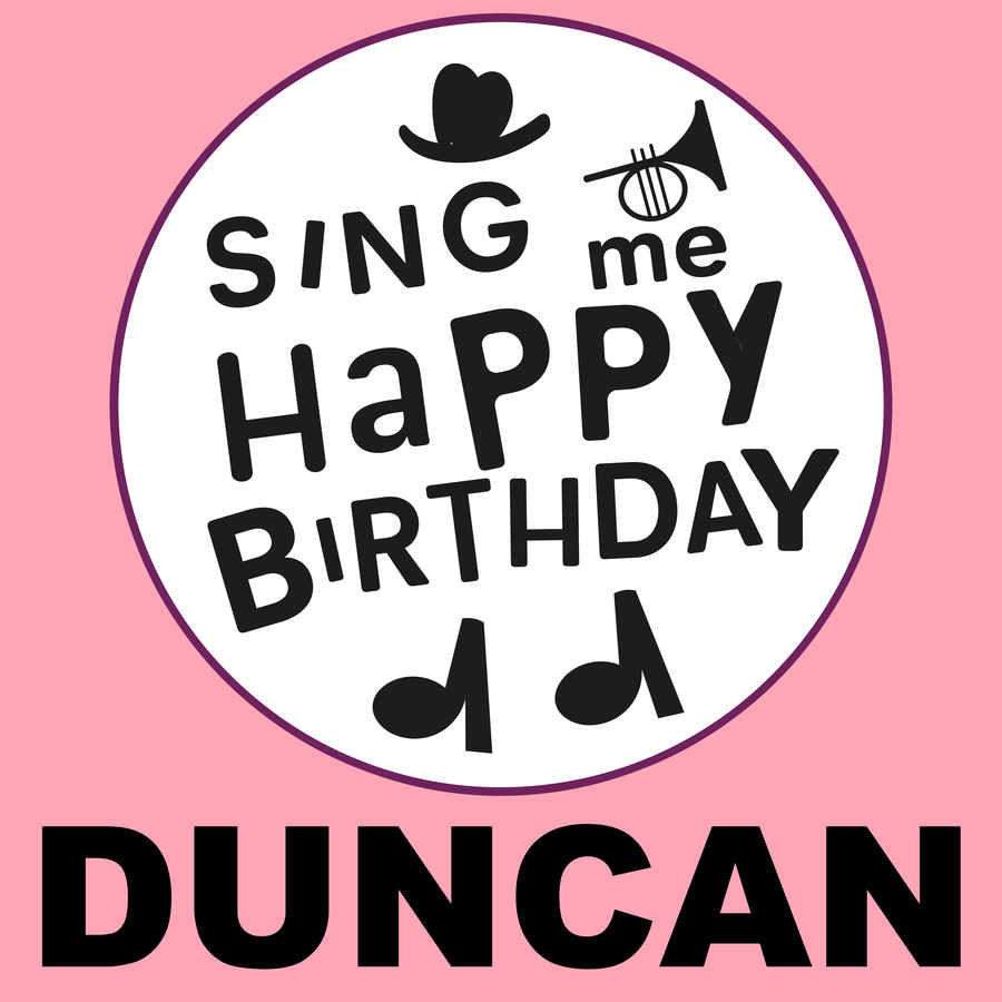 Sing Me Happy Birthday Duncan - Album Cover