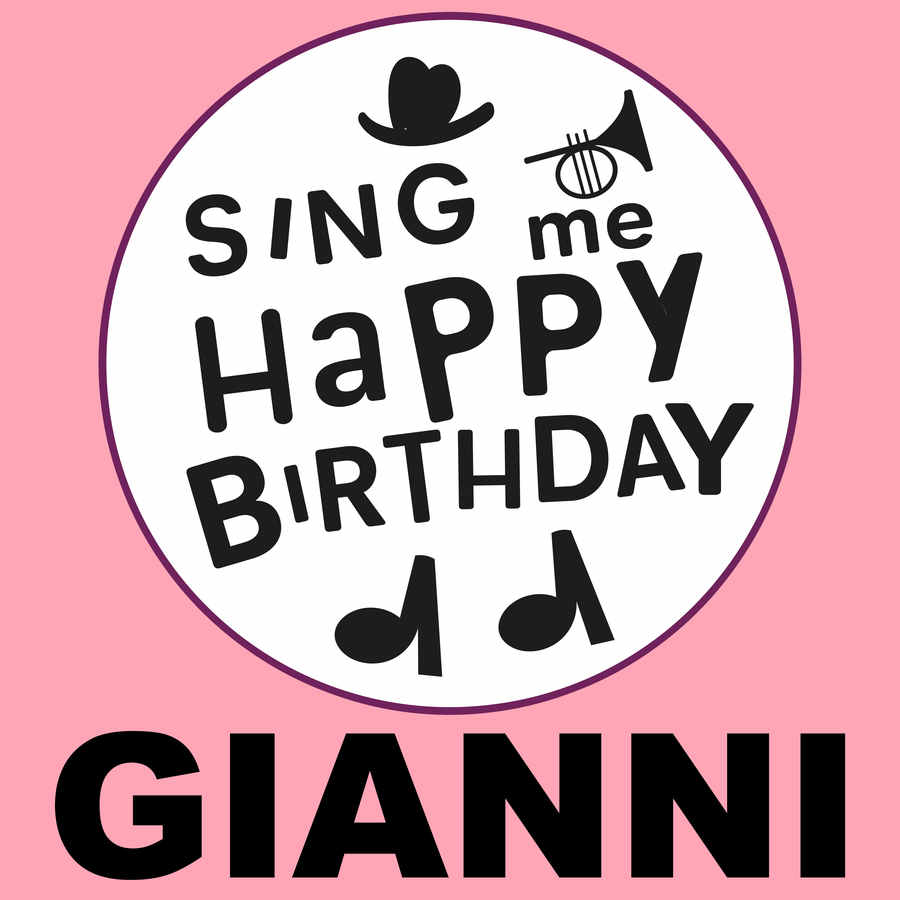 Sing Me Happy Birthday Gianni - Album Cover