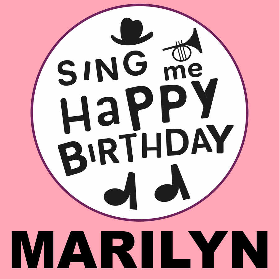 Sing Me Happy Birthday Marilyn - Album Cover