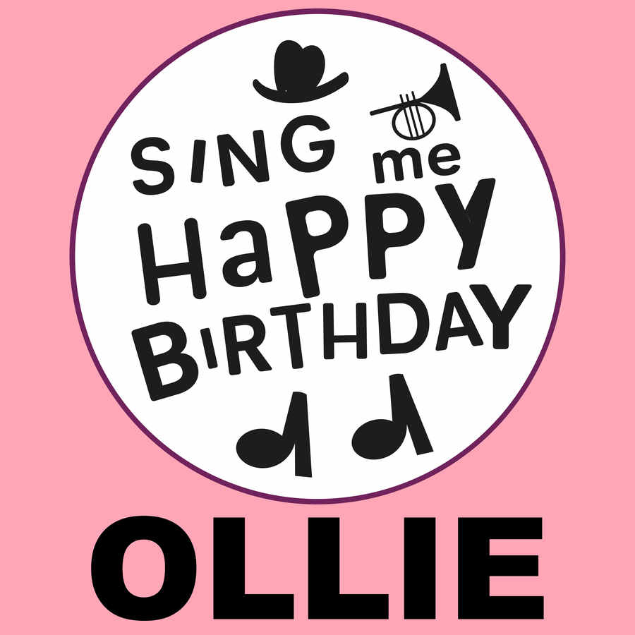 Sing Me Happy Birthday Ollie - Album Cover
