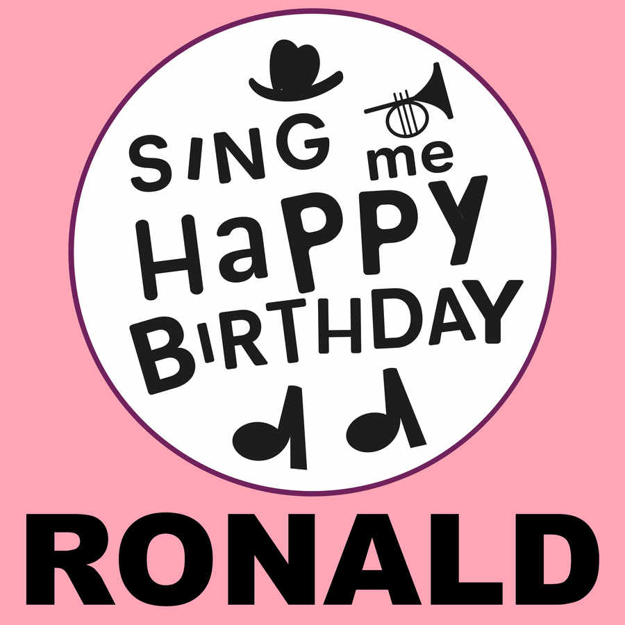 Sing Me Happy Birthday Ronald - Album Cover
