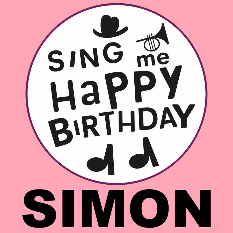 Sing Me Happy Birthday Simon - Album Cover