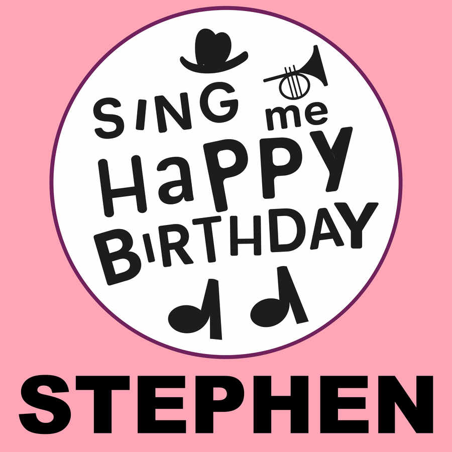 Sing Me Happy Birthday Stephen - Album Cover