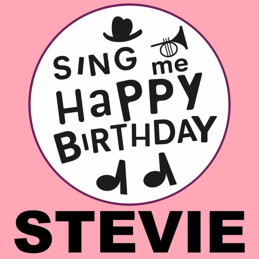 Sing Me Happy Birthday Stevie - Album Cover