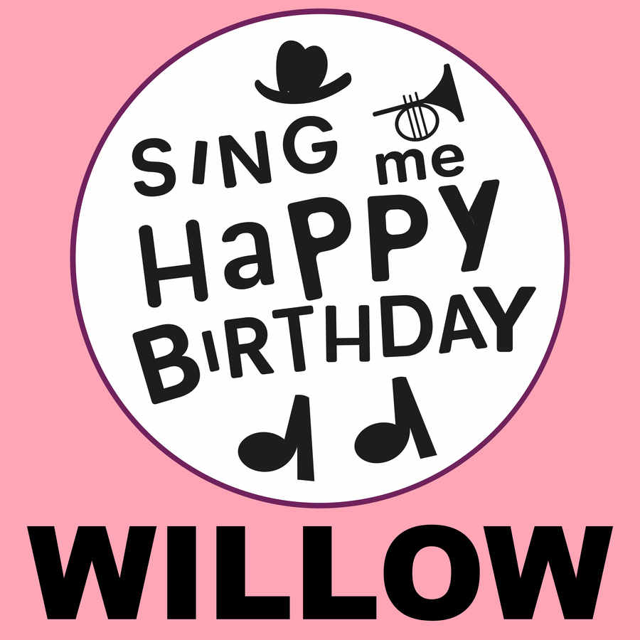 Sing Me Happy Birthday Willow - Album Cover